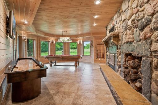 Lower level game area