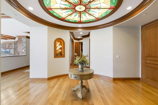 Beautiful stained glass and incredible finishes