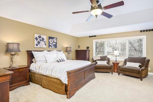 The primary suite will be such a lovely place to retreat to at the end of the day.