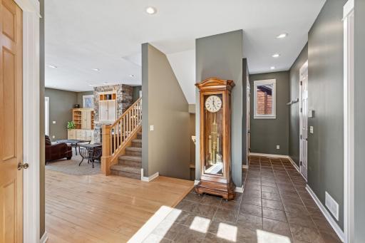 Enjoy daily living and entertaining in this welcoming open floor plan.