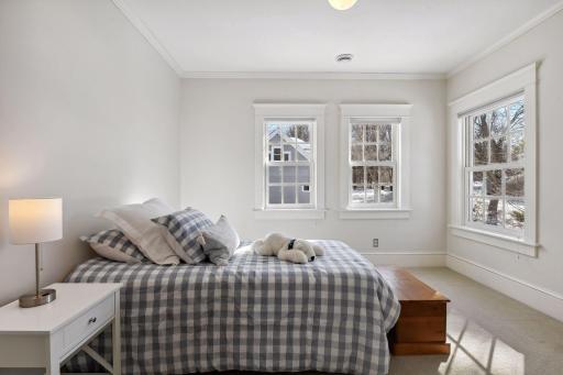 Third bedroom - each bedroom was planned to allow tons of natural light to stream through