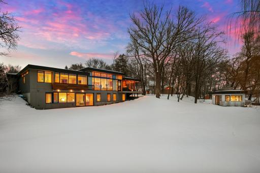 Truly remarkable home on an exquisite lake lot