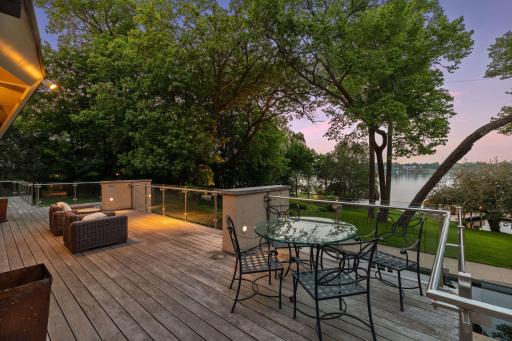 What a peaceful setting to enjoy a glass of wine at the end of the day