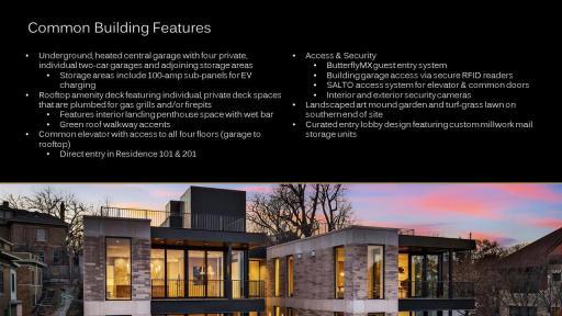 35 Groveland Terrace - Condominium Features