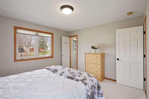 Second main floor Primary with ensuite bath makes great guest quarters