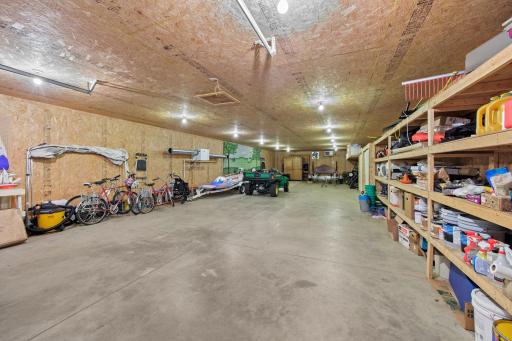 Fully finished climate controlled storage building/workshop! Amazing lake toy storage!