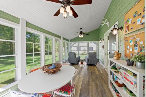 Guest house has new wood floors through out.