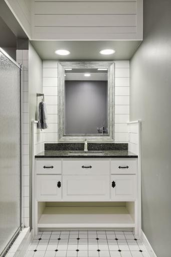 Lower level 3/4 Bath