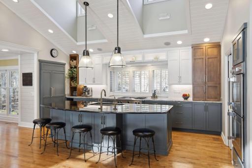 Stunning Gourmet Kitchen with professional-grade stainless steel appliances