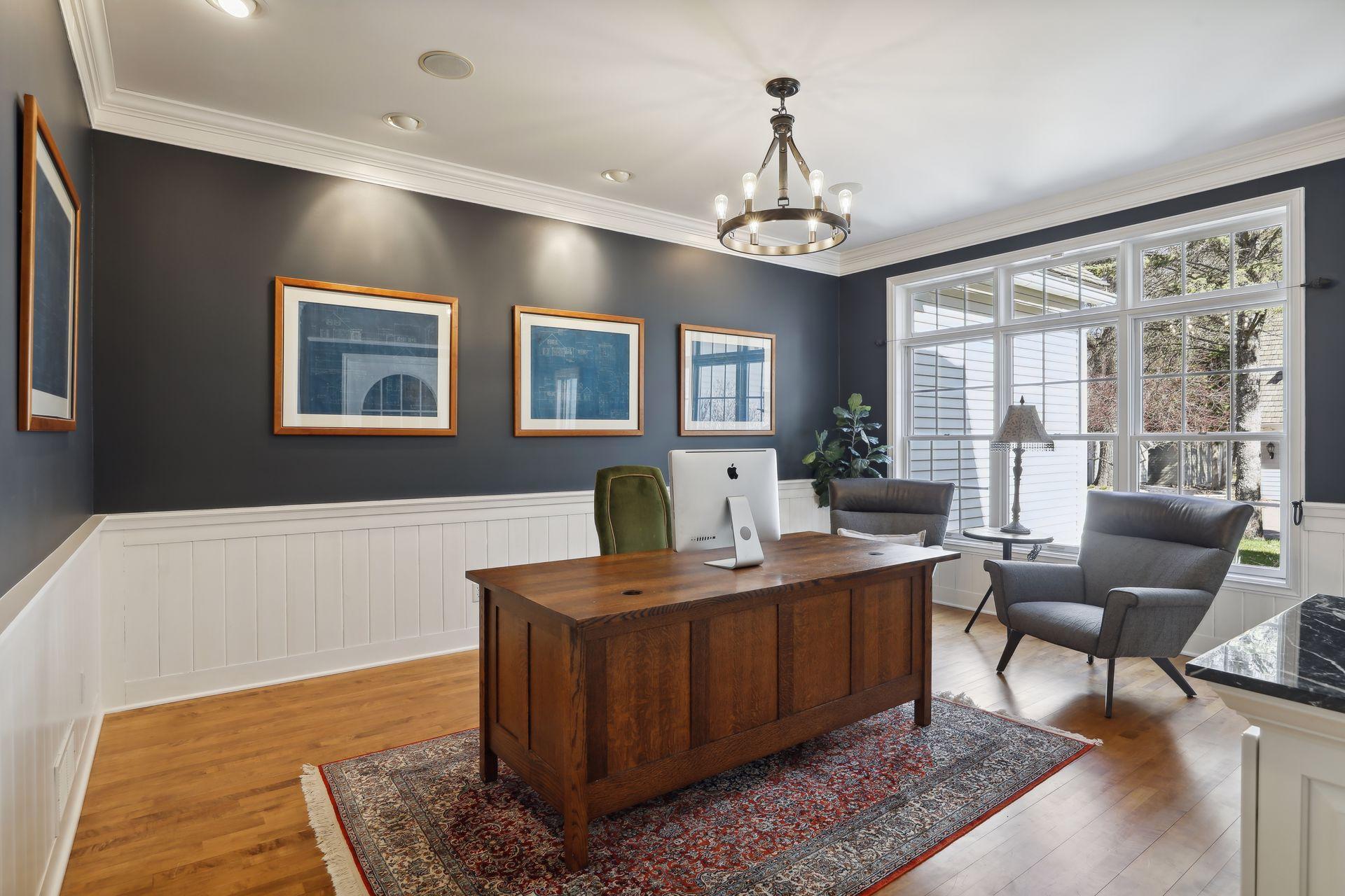 Fantastic open Office on the main level can also be used as a Formal Dining Room