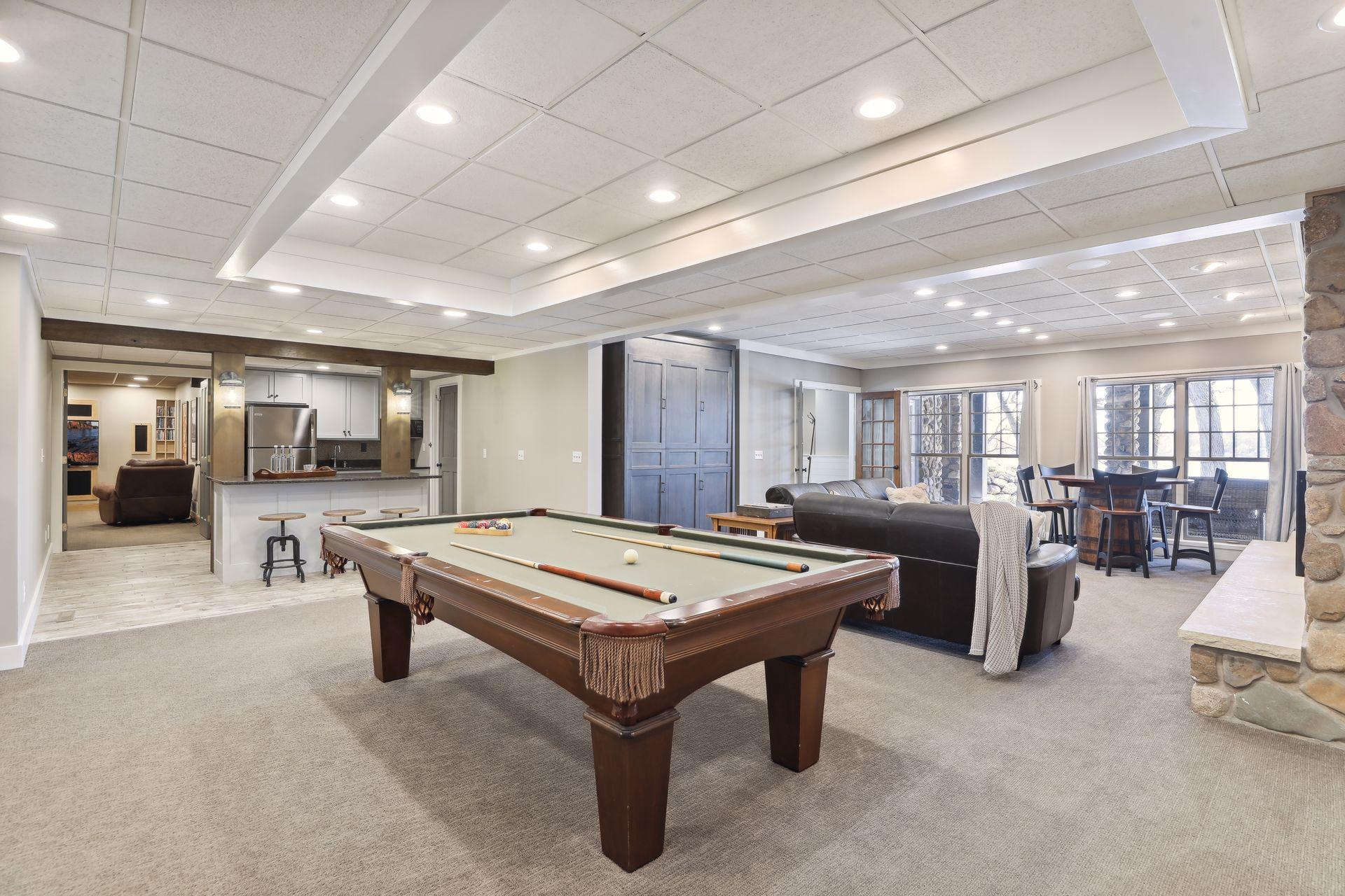 Recreation Room has an open design - perfect for entertaining!