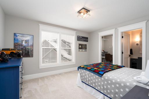 Bedroom 2 linked to Jack and Jill Bathroom