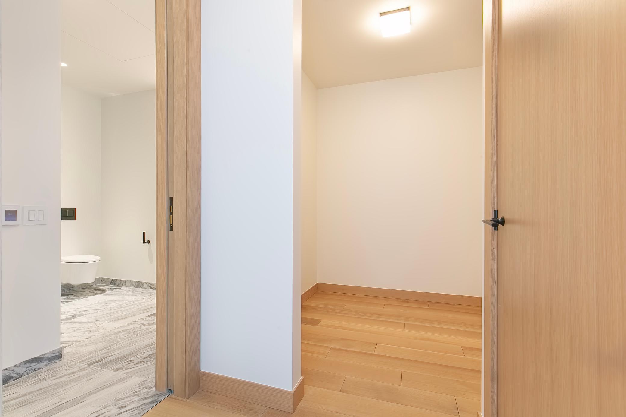 2nd Bedroom closet space - so spacious