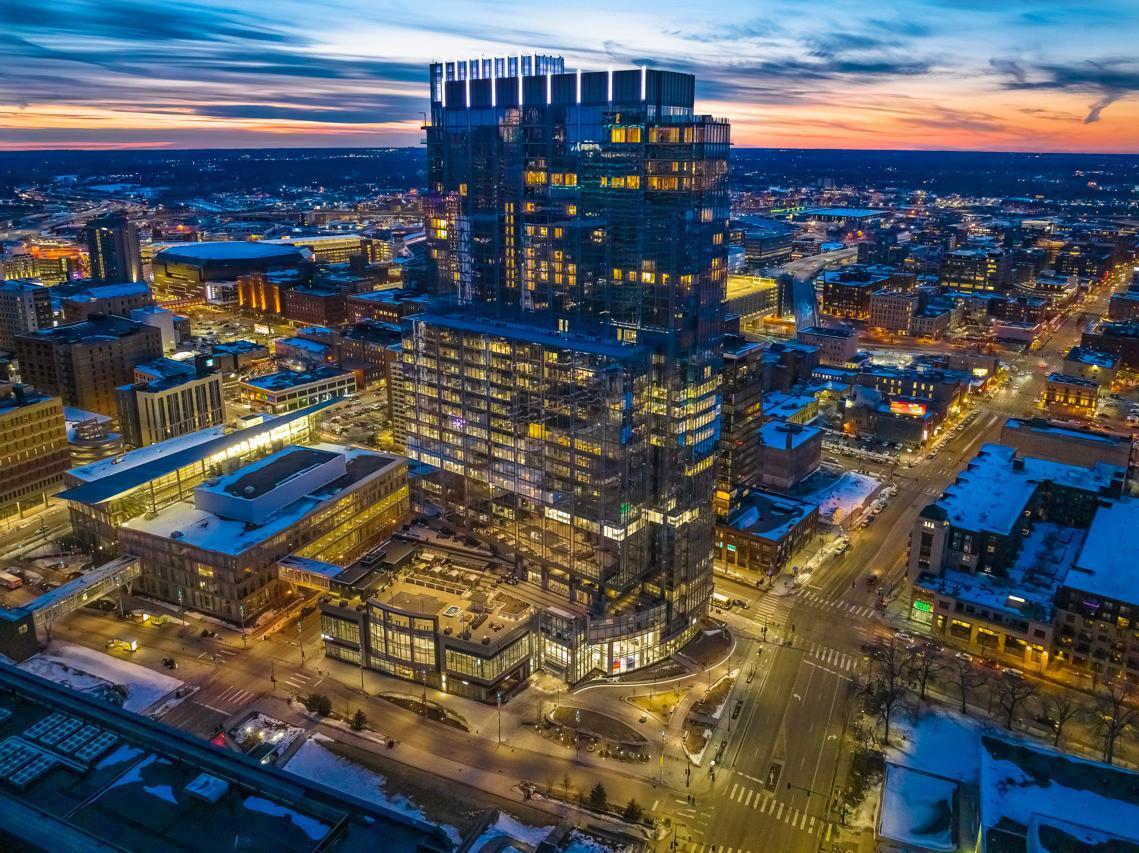 Atop the city's only five-star hotel, this remarkable home elevates living in Minneapolis to new heights. The amenities will blow your mind - experience the height of luxury living here.
