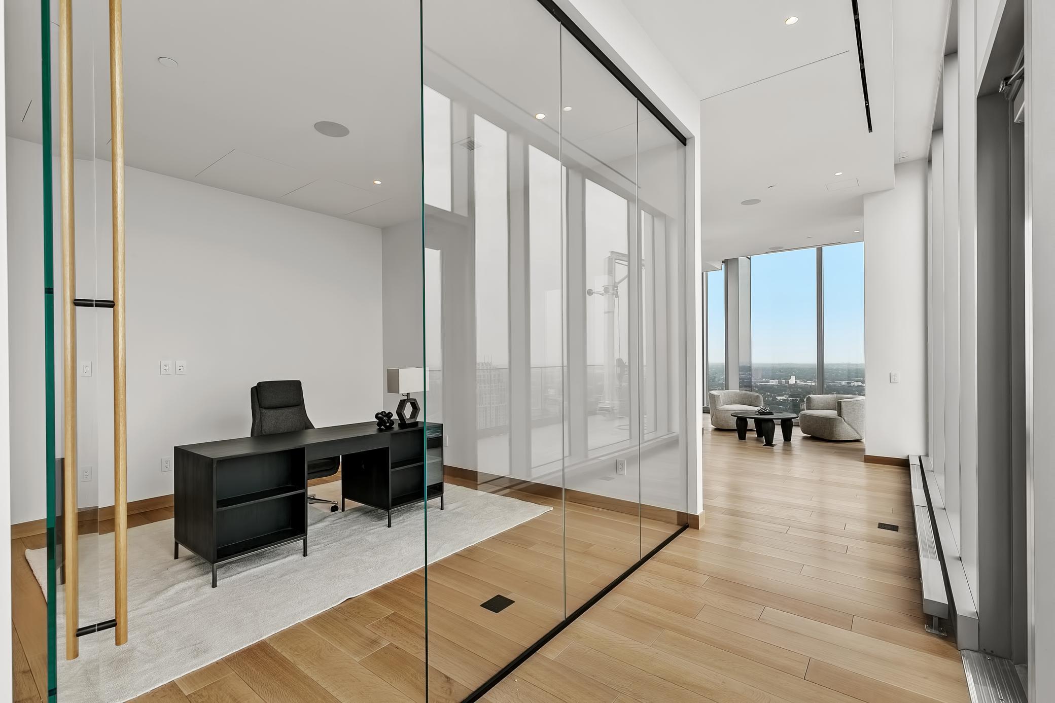 Stunning office space with a view and steps out to your 2nd terrace/balcony