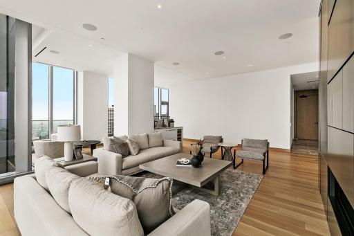 Remarkable open floor plan with multiple seating areas makes entertaining a breeze! Truly incredible!