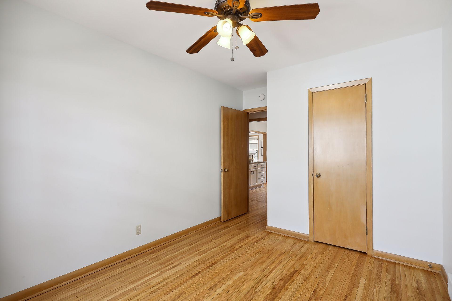 Ceiling fans in both bedrooms.