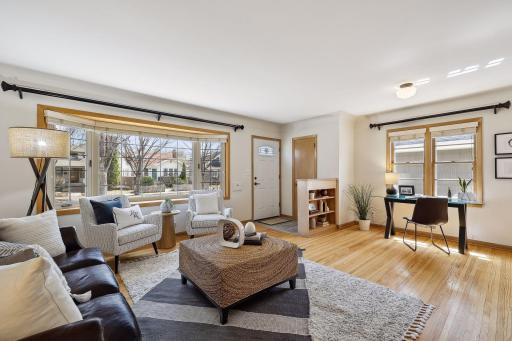 Sun soaked living spaces throughout.