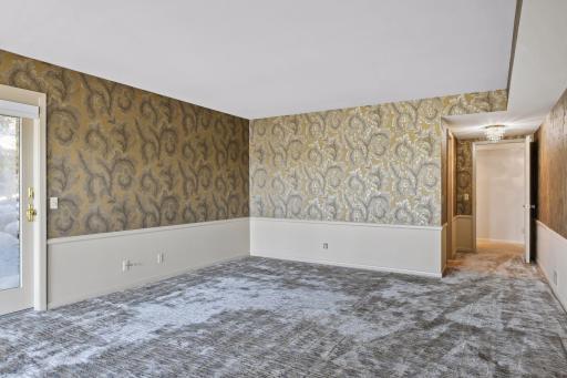 Lower level bedrooms mirror each other