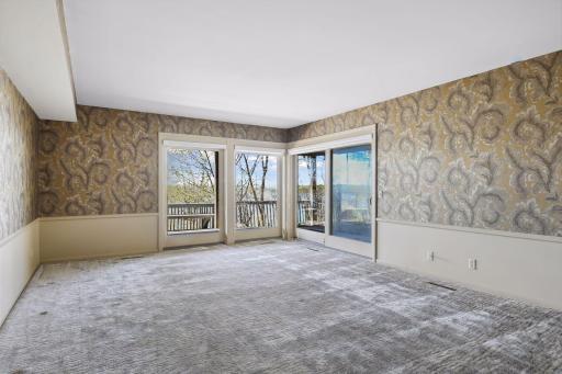 Second spacious lower level bedroom