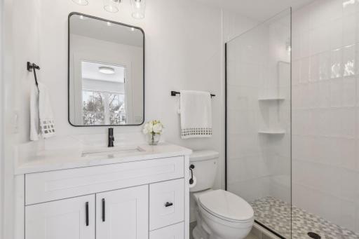 Photos are from a previously built home.