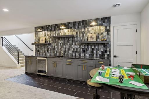 Photos are from a previously built home.