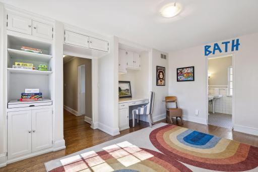 2nd floor kids wing play, art and entertainment room