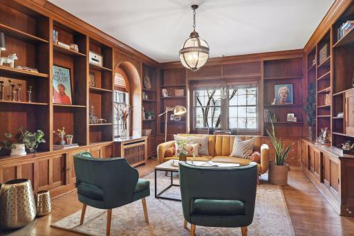 1st floor main office, study, lounge, multi-use space