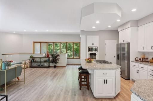 Beautiful Views of Trees from Every Window, walk-in pantry on left side of refrigerator