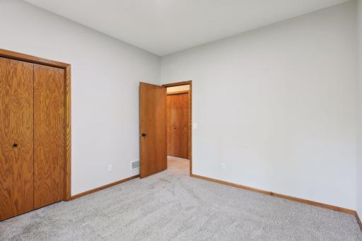 New carpet, light fixtures and door handles