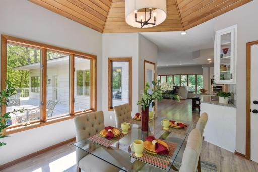 Access both sides of the Deck from here - convenient and efficient thought out design