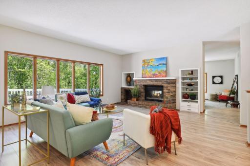 Enameled Built-in's to Display Your Favorite Things