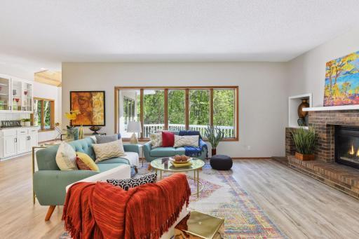 Large Windows Frame the Beautiful Views and Bring in an Abundance of Natural Light