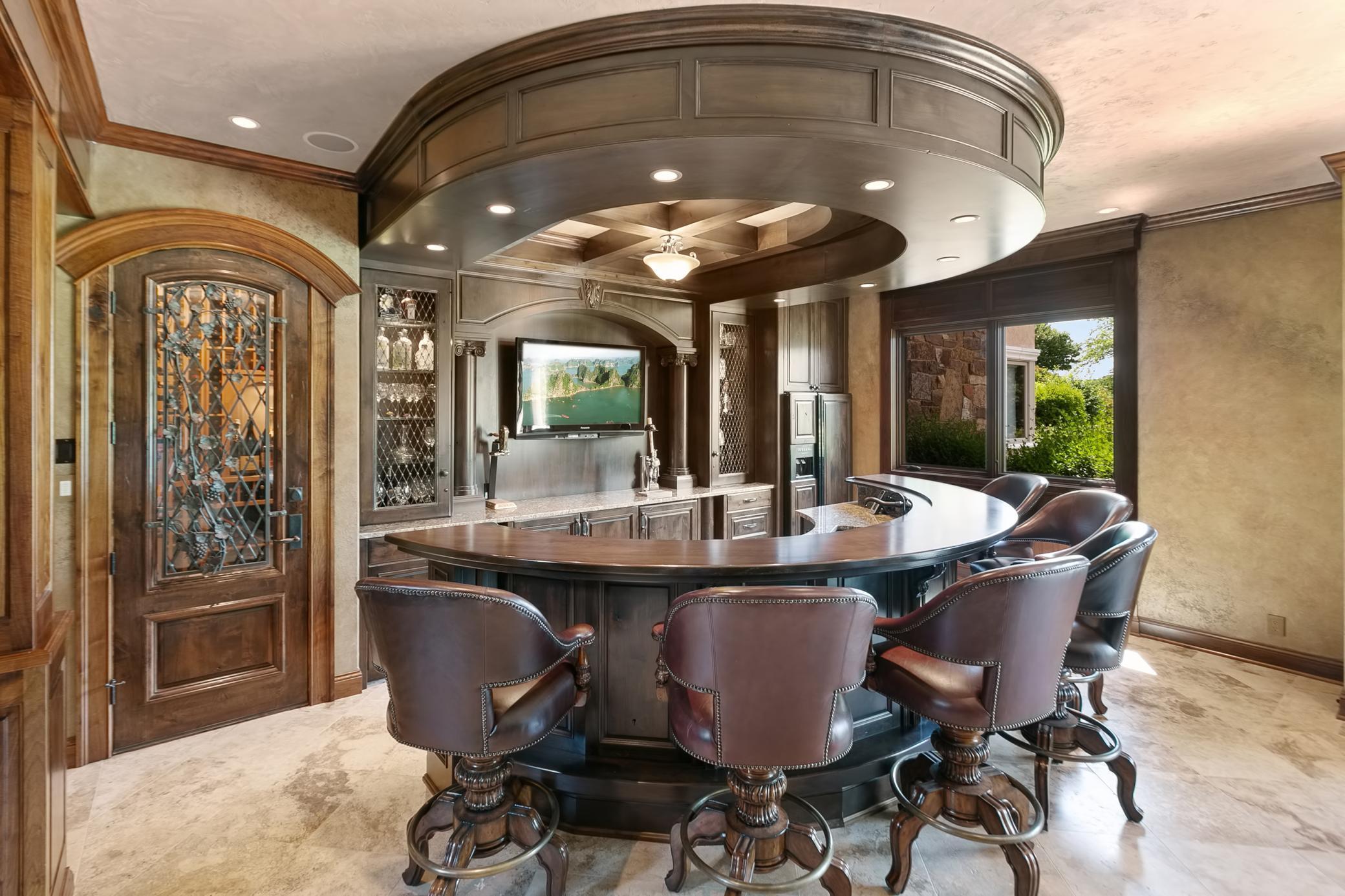 Bar with Wine Cellar