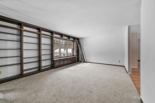 Knockdown ceilings and large window with more natural light