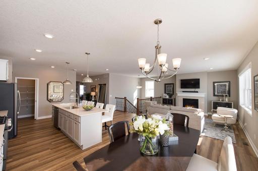 Photo for 3585 110th Lane NE, Blaine, MN 55449 - Listing #6344017 A beautiful and open floorplan! *Note - photos are of a model, some features, options and colors will vary.