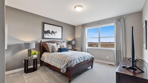 Photo for 3585 110th Lane NE, Blaine, MN 55449 - Listing #6344017 Owners bedroom ** Photo of similar floorplan in a model home. Colors and selections may vary.