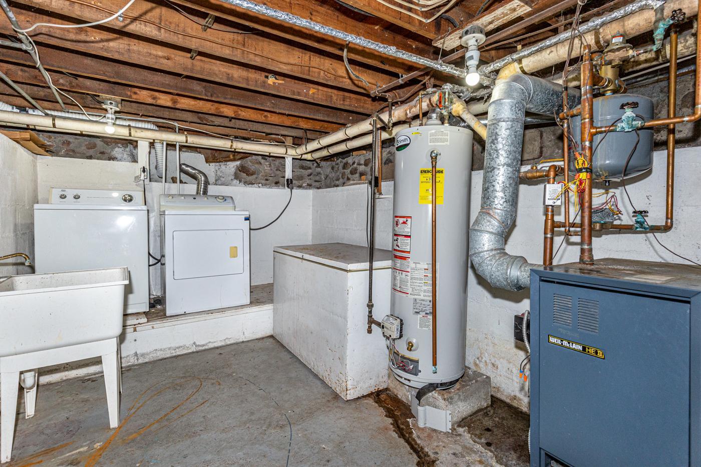 Laundry in Basement