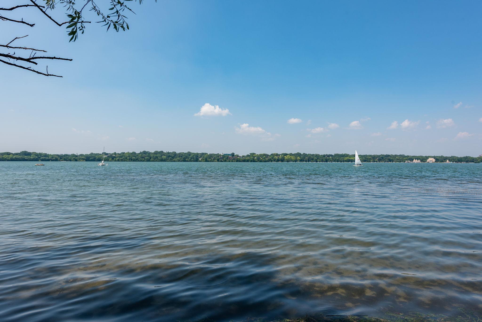Steps to Lake Harriet
