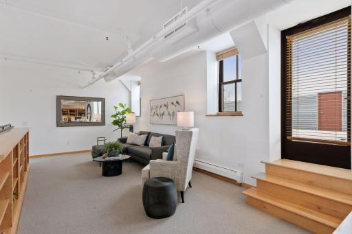 Enjoy direct access from the mezzanine level to the rooftop deck and private rooftop cabana.