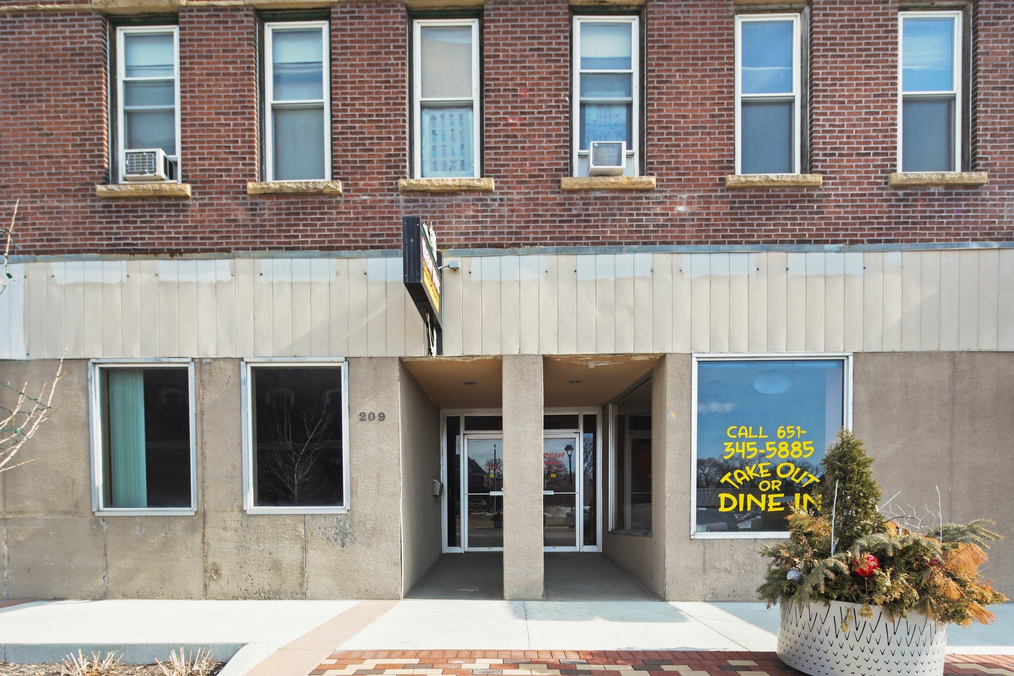 Front of the Building
