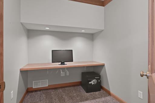 Study room, office, gaming room or chill room in lower level.