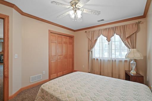 Lower level bedroom home complete with six panel doors throughout!