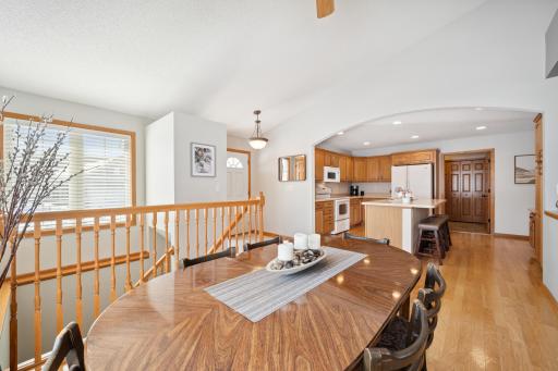 Take a look around at the many lovely details - vaulted ceilings, arched doorways, gleaming wood floors, solid paneled doors, and so much more.