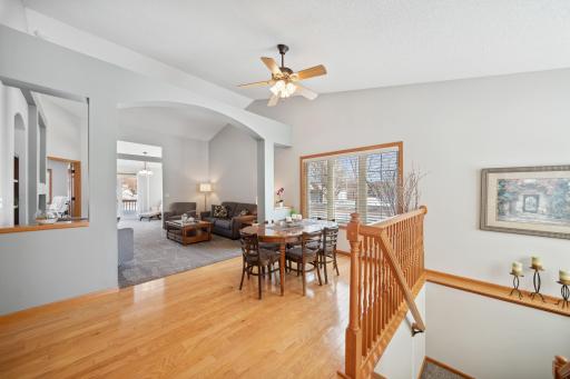 The beautiful sun-filled townhome features convenient main-level living along with a fully finished lower level.