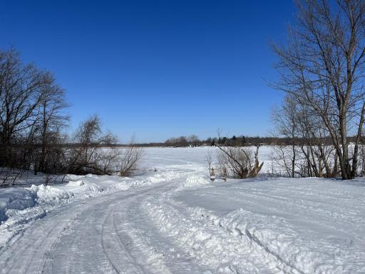 Easy access for lake activities.