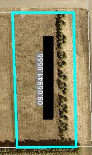 Aerial view of this 2 acre lot.