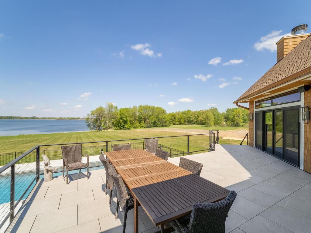 Water tight deck with Italian marble.