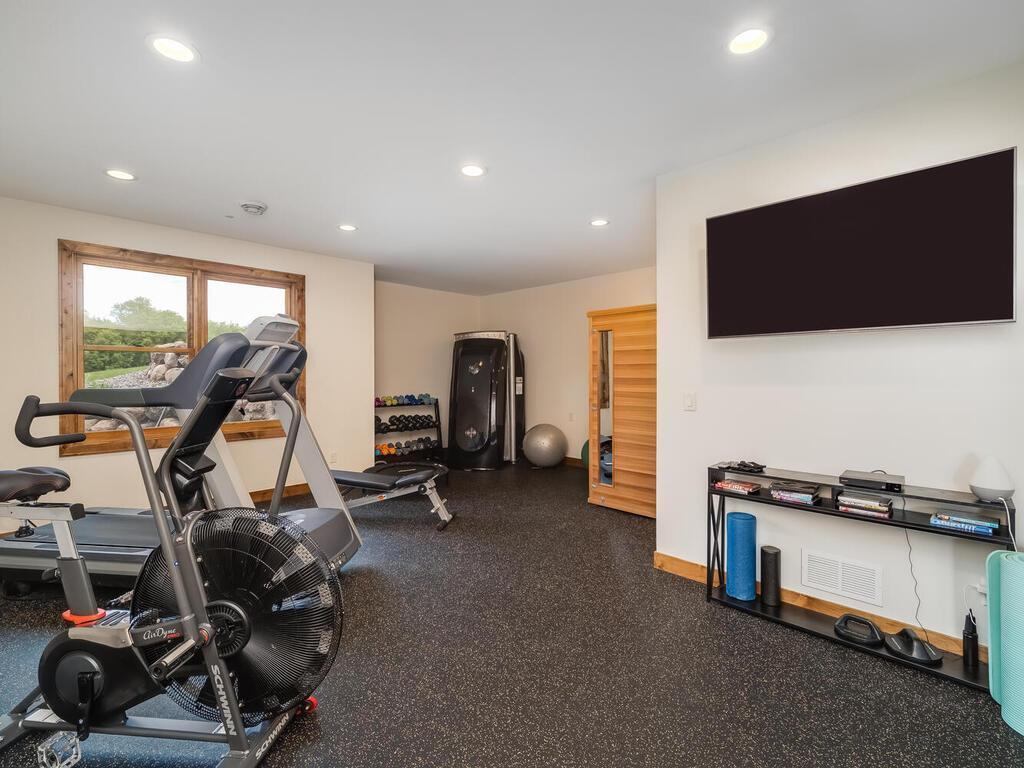 Your own private gym.