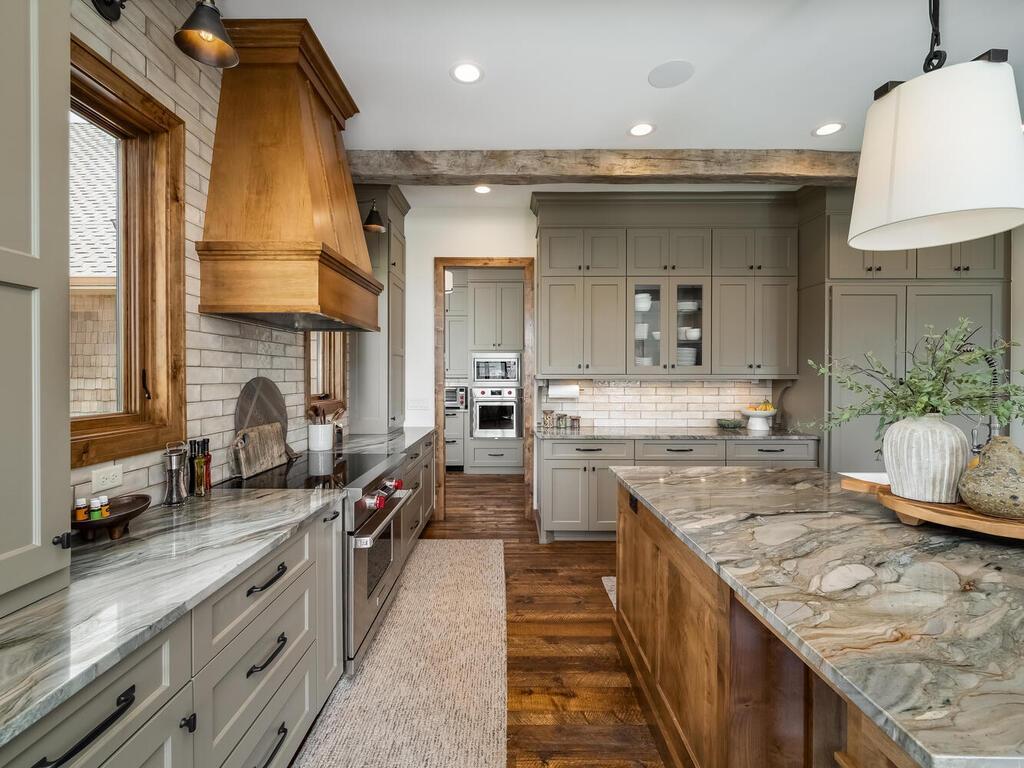 Upgraded wolf appliances.